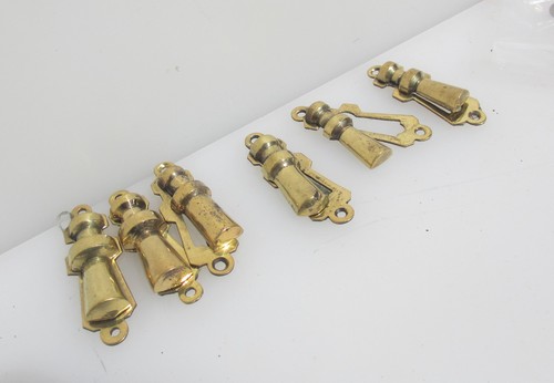 Victorian brass keyhole cover - victorian,