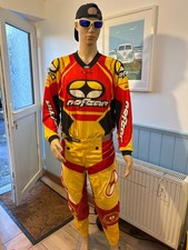 No Fear Motocross Kit Jersey & Jeans Retro Vintage 
