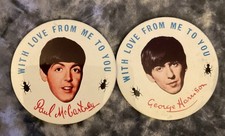 ORIGINAL BEATLES PIN BUTTON