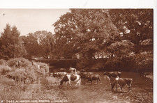 Vintage Postcard - At Merthyr