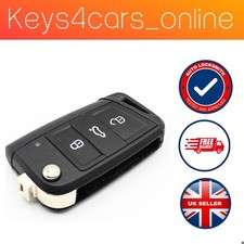 Genuine 3 button flip key case