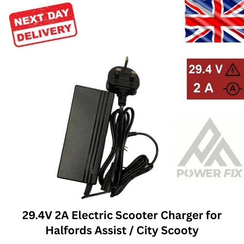 Charger for halfords - 29.4v,