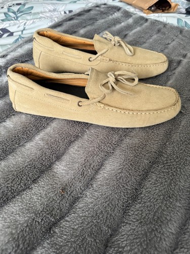 Rare patrick cox - beige, suede