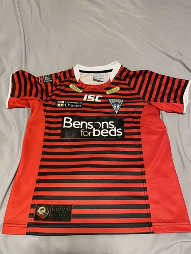 2012 warrington wolves shirt - warrington,