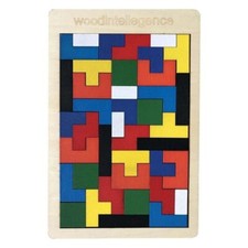 Wooden Russian Block Puzzle