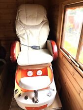 Spa Massage  Pedicure Chairs color white/cream