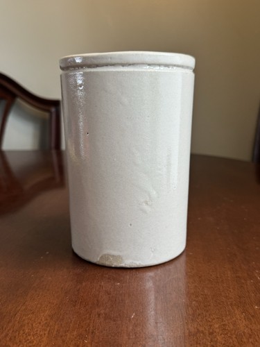 Vintage stoneware jam crock - vintage,