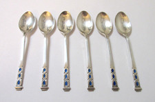 Set of 6 Enamel Demitasse