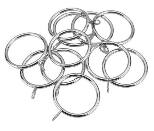 Pack silver metal - 20-pack, curtain