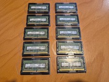 Job lot of laptop memory x10