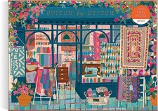 Galison Stitch by Stitch Jigsaw Puzzle (1000 Pieces) DAMAGED BOX