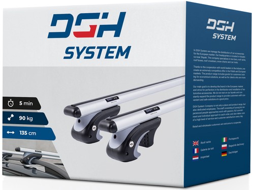 Roof rack bars rails - roof,