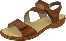 Rieker Ladies Leather Sandals