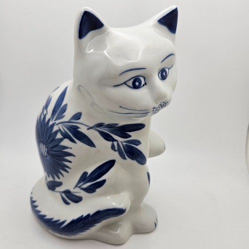 Vintage blue white - blue, &