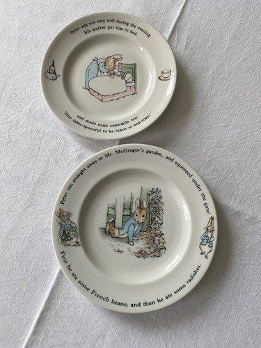 Two peter rabbit wedgwood - peter,