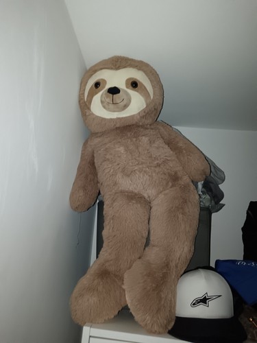 Large sloth teddy - large, 90cm