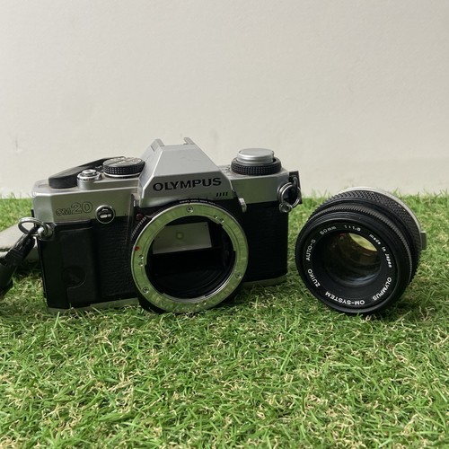 Olympus om20 vintage slr film - olympus,