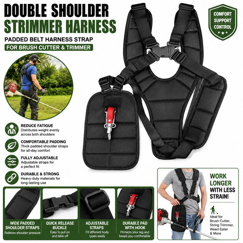 Double shoulder strimmer - double,