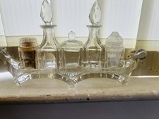 Vintage cut glass - cut,
