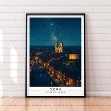 Unframed York Night Print
