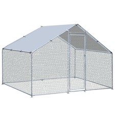 10Ft Chicken Coop Large Metal