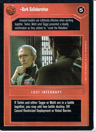 Star wars ccg premiere - star, black