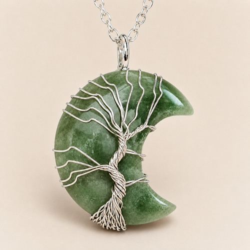 Tree life jade - of, pendant
