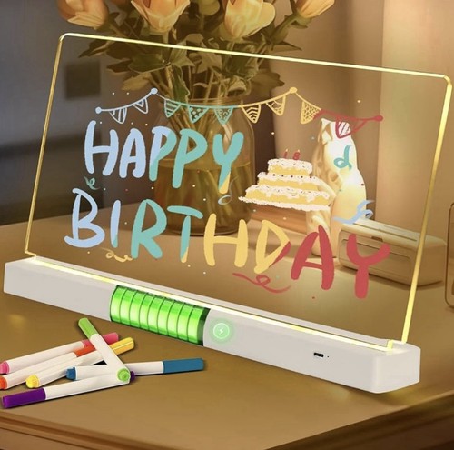 Led noteboard rechargeable - led,