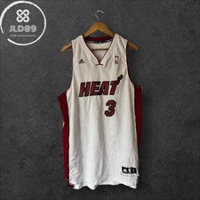 Adidas - NBA Miami Heat Dwayne Wade Swingman Jersey - Mens Large