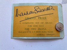 MAUREEN SWANSON HAND SIGNED