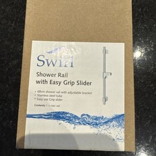 Swirl Shower Rail with Slider