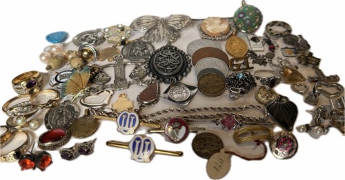 Job lot 3kg vintage - vintage, jewellery