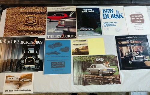 Lot vintage 1978 buick - 30,