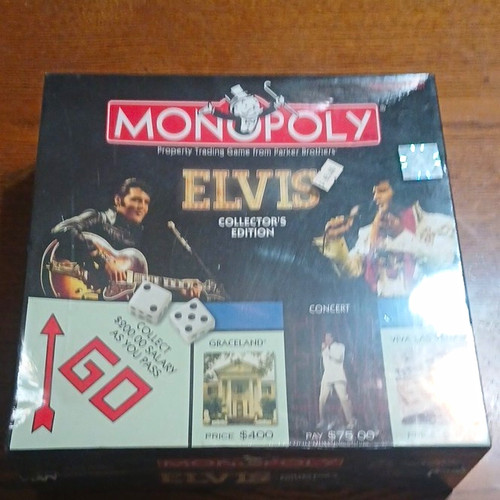 Parker brothers monopoly - brothers, elvis