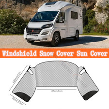 Motorhome windshield snow - motorhome,