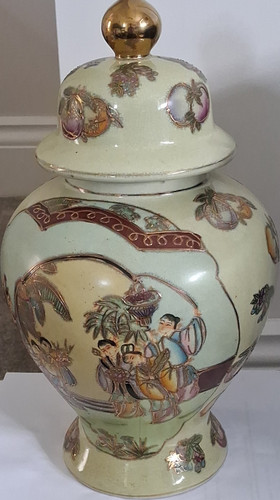 Large vtg japanese satsuma - japanese,