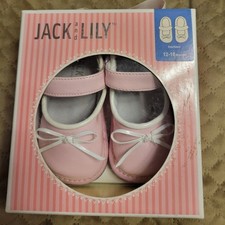 Jack & Lily Pink and white