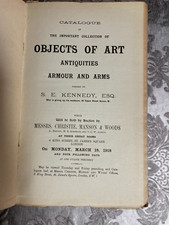 Christies 1918 Catalogue of