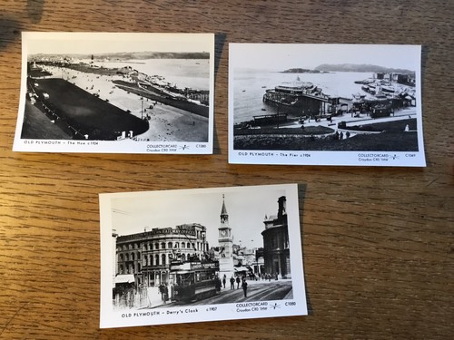3rp plymouth devon postcards - plymouth,