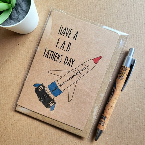 Thunderbird fathers day card - 1,