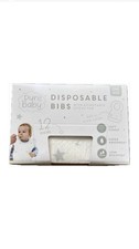 Baby Disposable Bibs 12 Pack