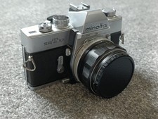 Minolta SRT 101 SLR Camera With 58mm F1.4 Lens