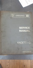 opel kadett D vauxhall astra mk1 workshop manual