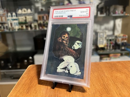 Psa chewbacca 1996 topps - chewbacca,