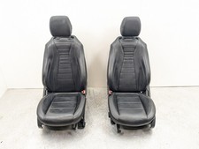 MERCEDES E CLASS W213 SEAT FRONT FULL LEATHER FRONT LEFT & RIGHT PAIR X2 2017