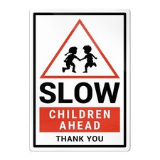 Children Play Slow Warning