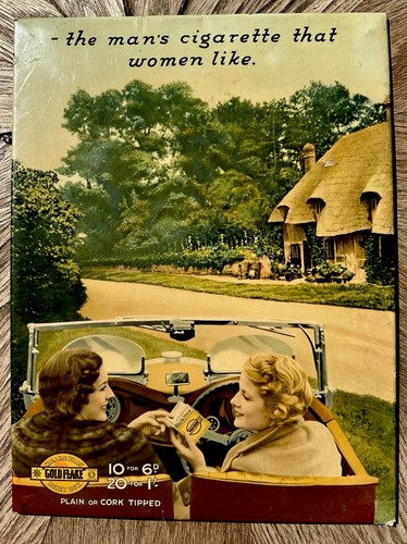 Vintage celluloid tin gold - tin,