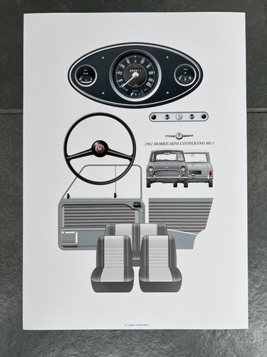 1961 morris mini - cooper, mk