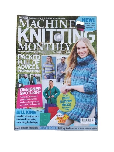 March 2022 machine knitting - machine,