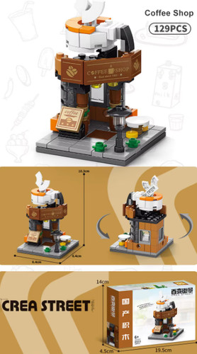 Mini street shop - mini, building